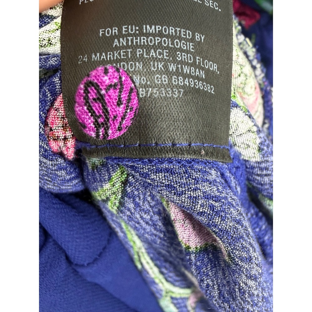 Anthropologie Maeve Womens Dress XS Maplewood Midi Boho Modern Romantic Festival - Picture 7 of 11